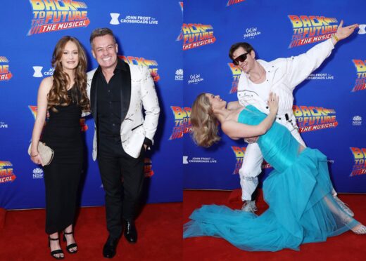 PREMIERE Great Scott! Sydney played dress up (again), this time for Back to the Future: The Musical
