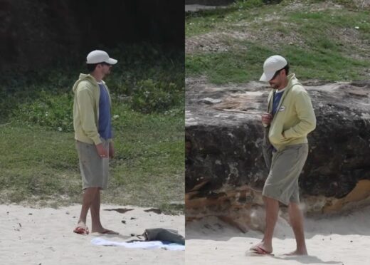 SPOTTED Bad Bunny catching some sun at Tamarama Beach with ex-gf