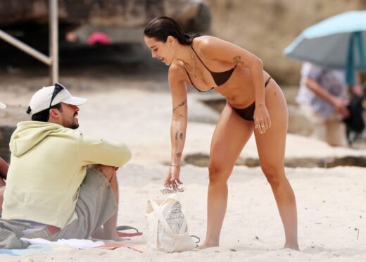 THIS JUST IN Bad Bunny spotted on Sydney’s Tamarama Beach with ex-girlfriend Gabriela Berlingeri
