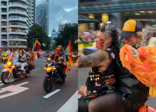 MARDI GRAS Dykes on Bikes opened the 48th Mardi Gras Parade, iconic as always