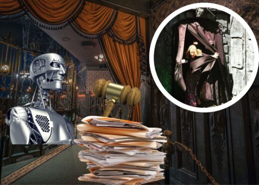 BOO Kyle & Jackie O Easter Show Haunted House rumoured this year to feature animatronic lawyers jumping out of filing cabinets