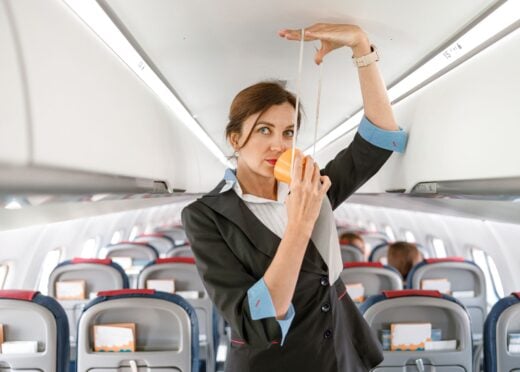 TAKE A BREATHER Jetstar assures passengers that oxygen masks will remain free onboard, for now
